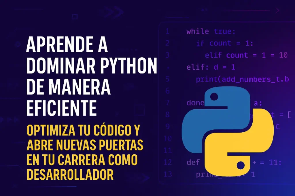Aprende a dominar python de manera eficiente